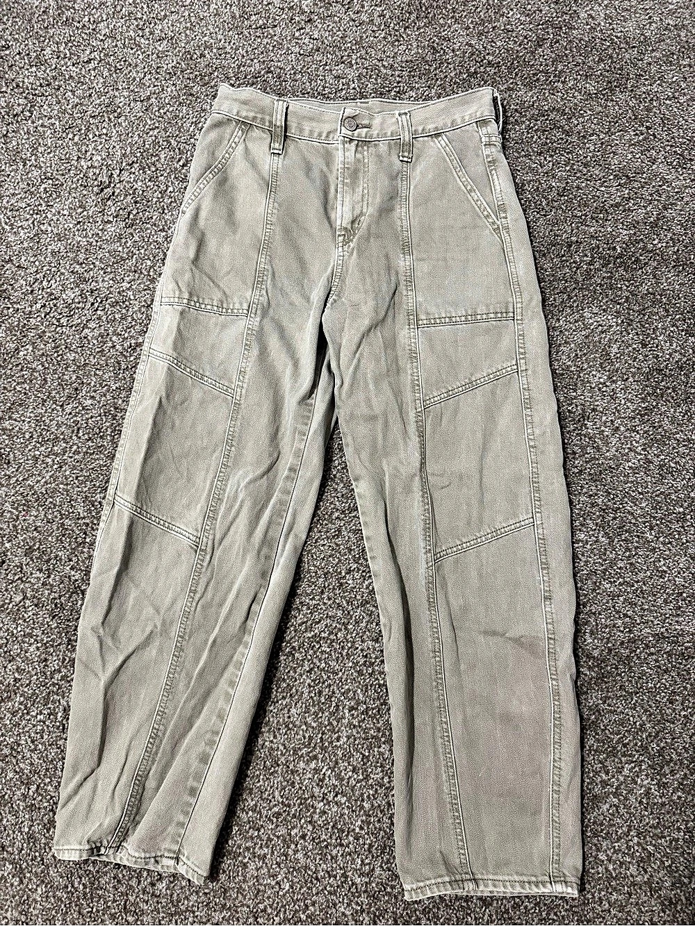 GAP Barrel High Rise Jeans - Size 25 Petite